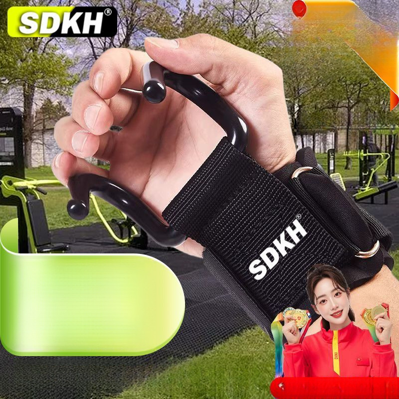 Lumbar Spine Traction Belt Monkey Bars Pull-up Grip Hook Auxiliary Strap Bar