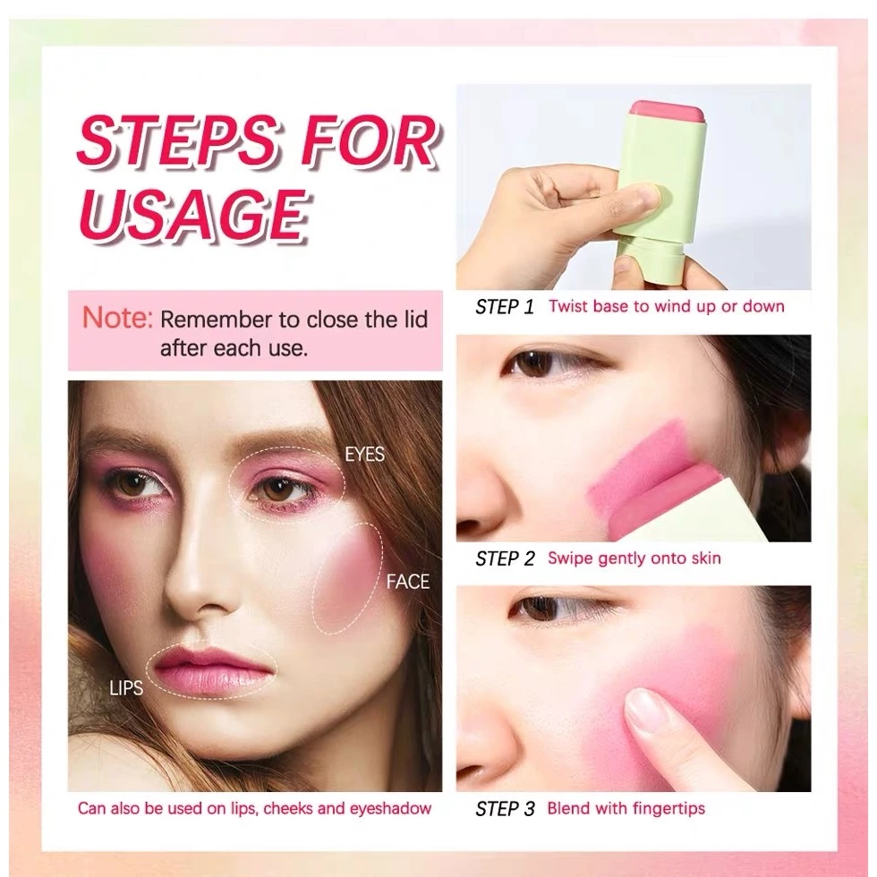MEIDIAN บลัชออนเนื้อครีม ชุ่มชื้น กันน้ำ 3 สี C531 thumbnail 7