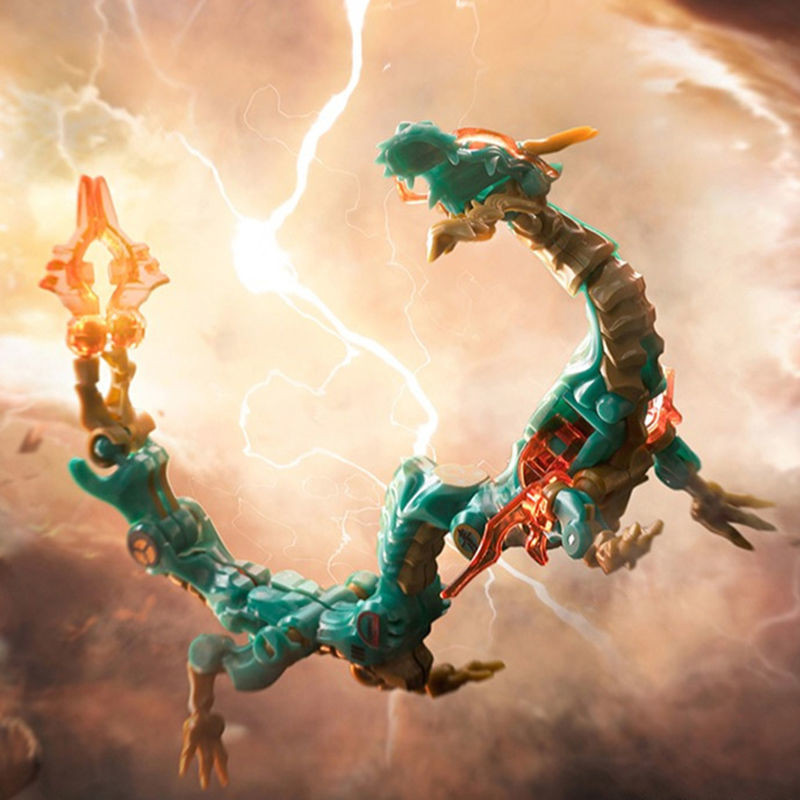 52TOYS BEASTBOX Universal Box Chinese Dragon Qinglong Deformation Assembly Model