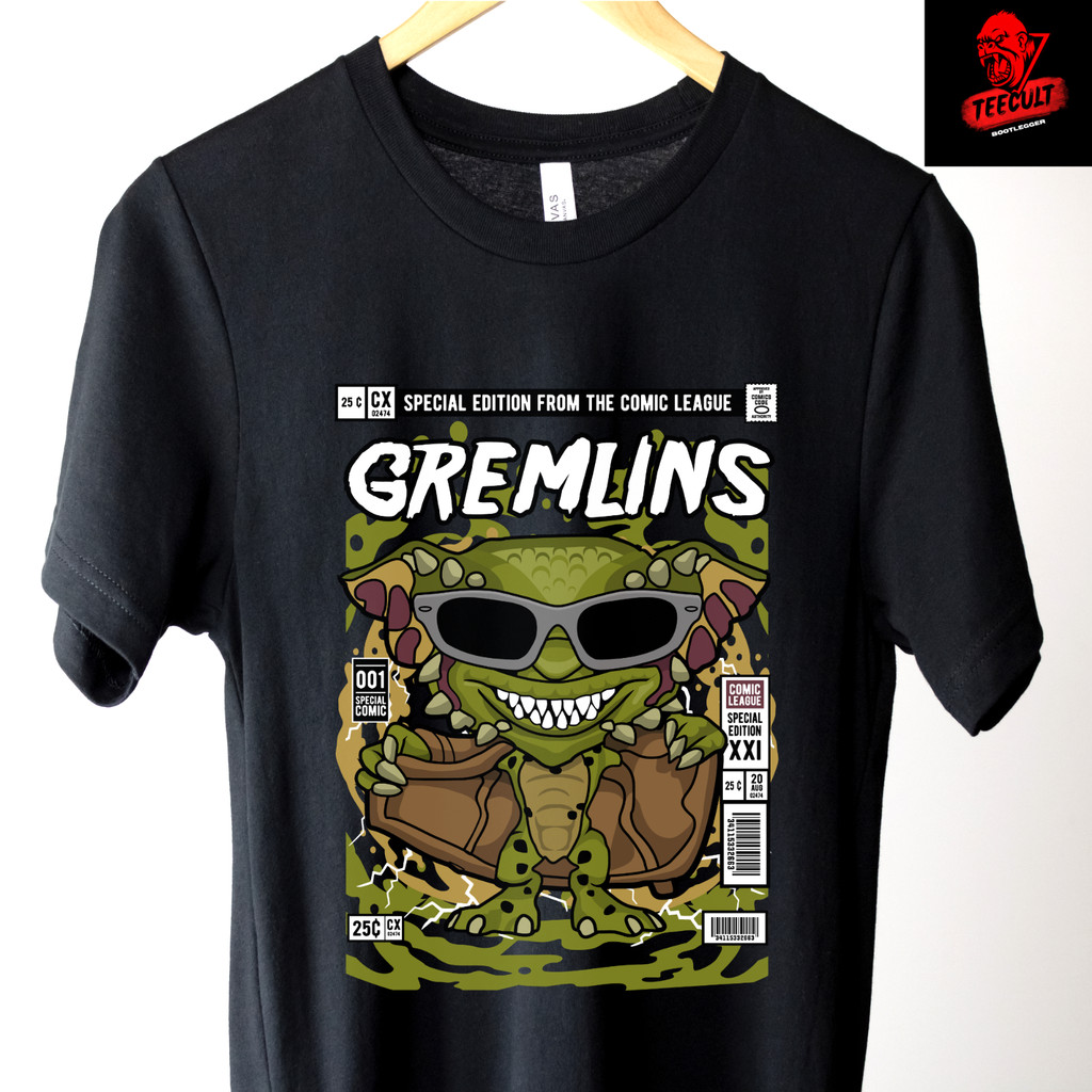 Gremlins Horror Movie Character Funko Pop Movie Tee เสื้อยืด Unisex S–3Xl