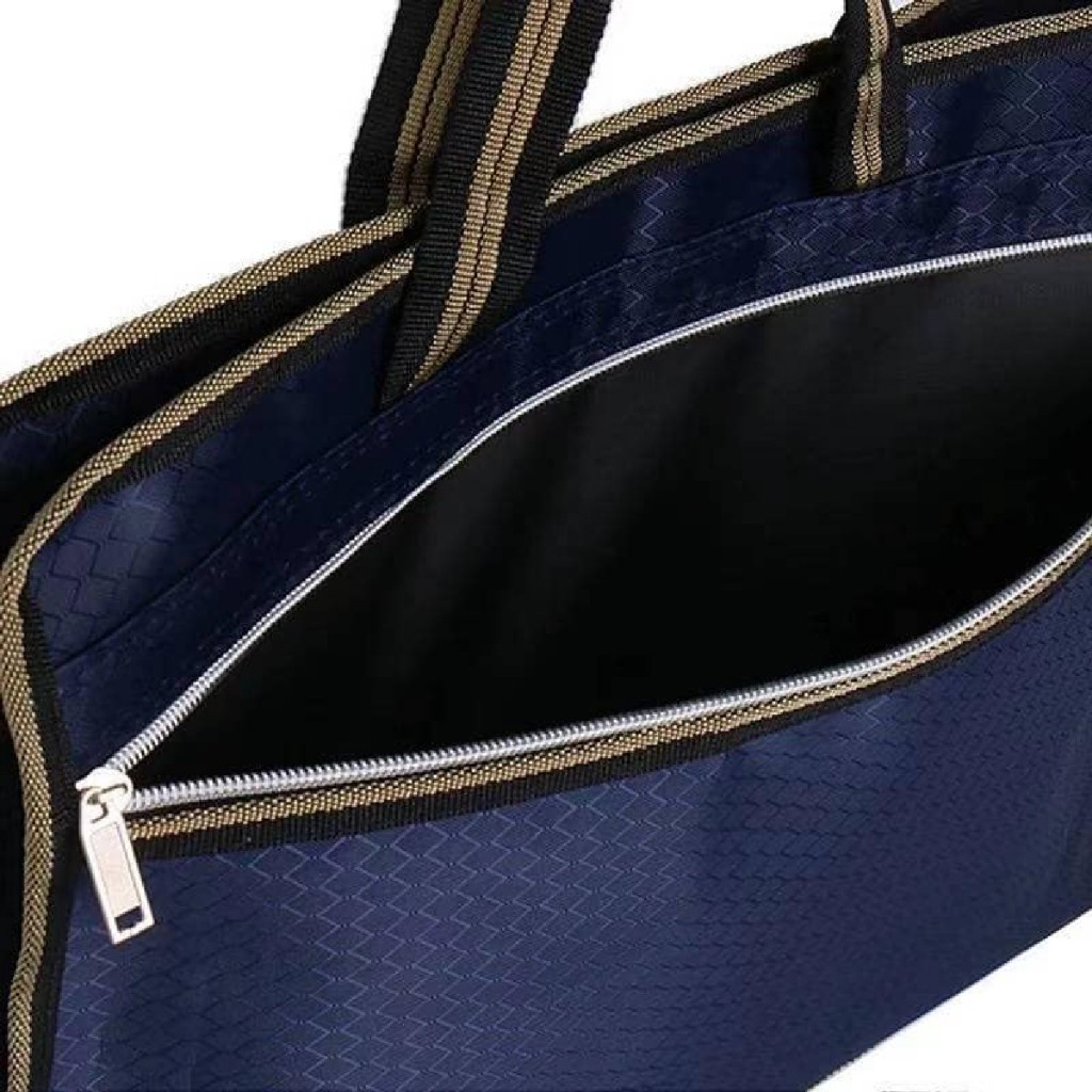15นิ้ว กระเป๋าเอกสารกันน้ำ labtop bag กระเป๋าธุรกิจ มีซิป สํานักงาน โรงเรียน