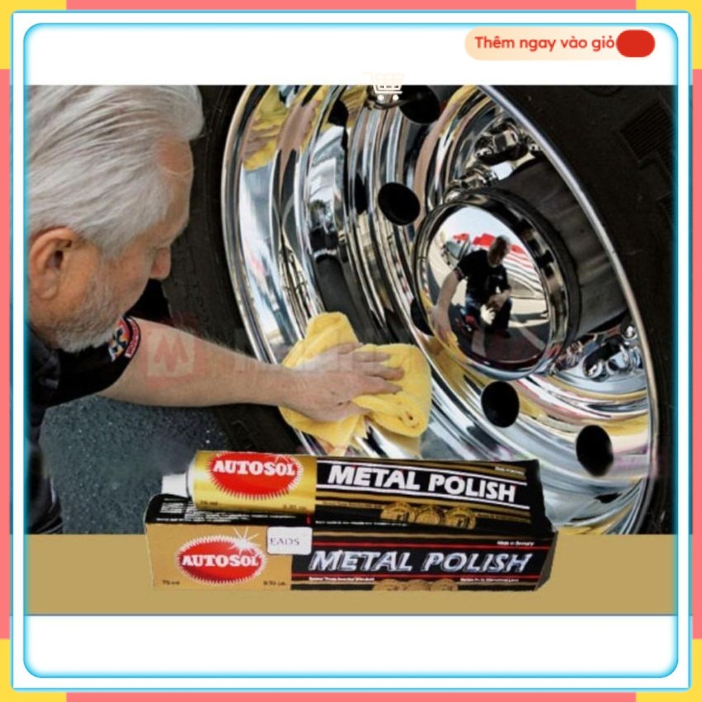 Autosol Metal Polish 75ml ️Green Home ️