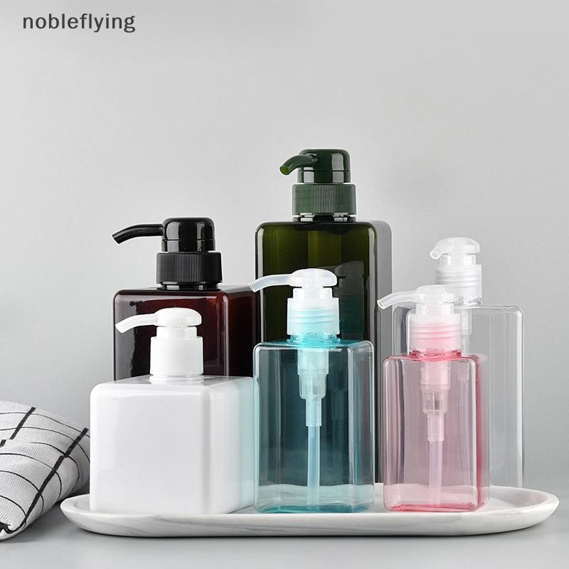Nf 100-650ml Square Bottle Liquid Soap Whipped Mousse Points Botting แชมพูโลชั่นเจลอาบน้ําปั๊ม Bottlending Soap Dispenser nobleflying