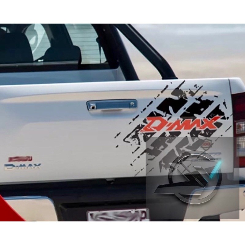 S524 4x4 สติ๊กเกอร์ Dmax Hilux Ranger Navara 4WD สติ๊กเกอร์