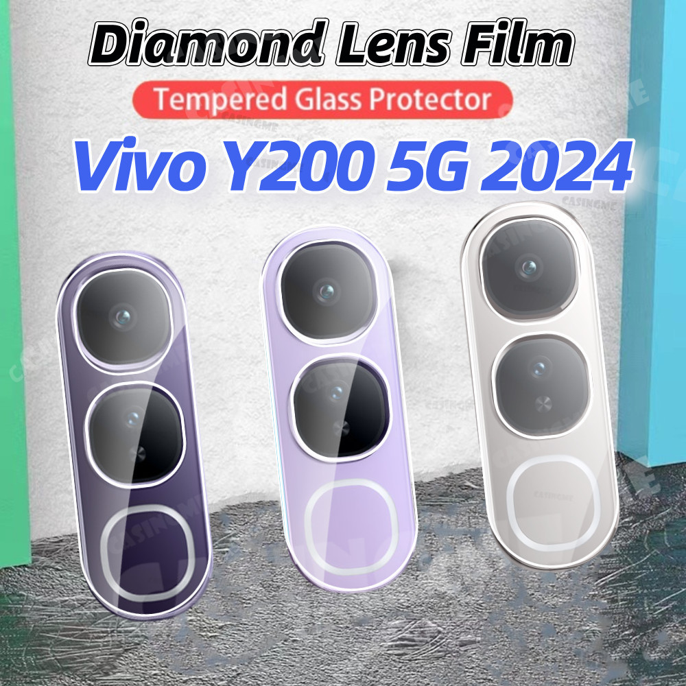 CameraLens Vivo Y200 5G Y19S V40 lite V40lite ฟิล์มกระจกกันรอย เลนส์กล้อง เต็มเลนส์ พร้อมส่ง ตรงรุ่น