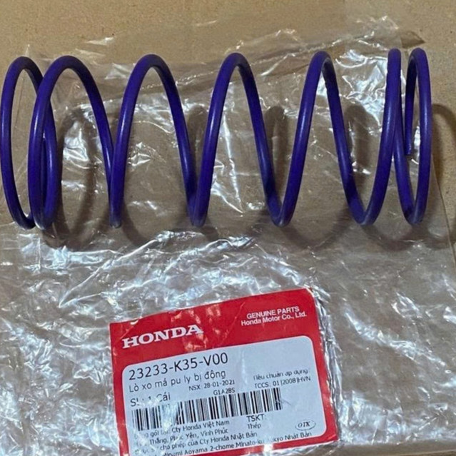 XO HEAD SPRING AB 125 / VARIO / CLICK THAI / PCX 2015 - 2017 / ของแท้ HONDA ZIN - 23233K35V00