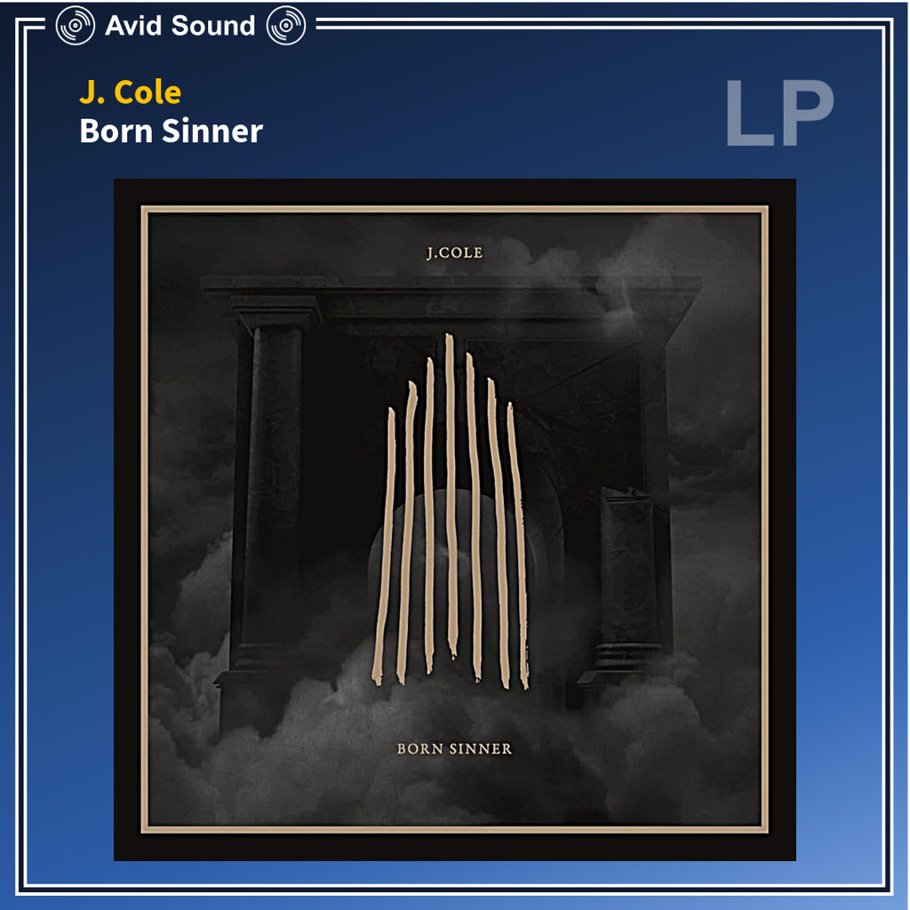 แผ่นเสียง J. Cole Born Sinner ใหม่ ซีล J. Cole Vinyl LP