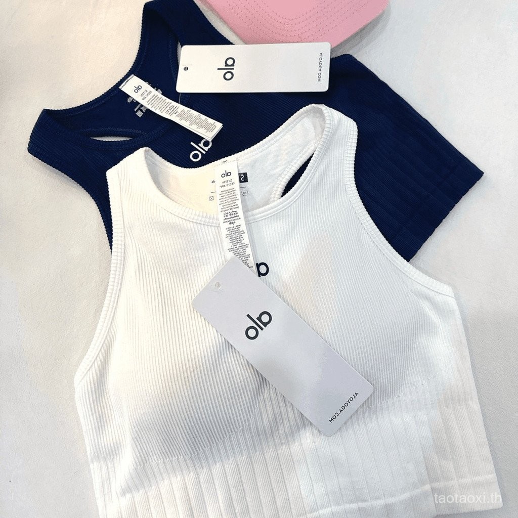 VEST สไตล์ใหม่ I-Shaped ถ้วยคงที่ เหมาะกับทุกไซส์ ดีไซน์.slim สไตล์โยคะสั้น