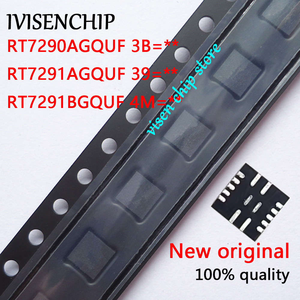 5 ชิ้น RT7290AGQUF RT7290AGQW RT7290A (3B = 1K... ) RT7291AGQUF RT7291A (39 = 1J....) RT7291BGQUF RT