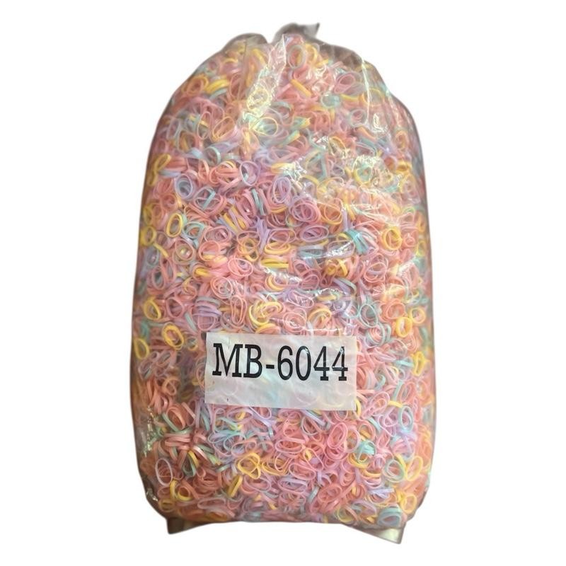 หนังยางเส้นจิ๋ว หนังยางรัดผมหนา หนังยางรัดผมถูกๆ ยางรัดผมขนาดจิ๋ว ยางผูกผม หนังยางไม่กินผม - รูปที่ 3