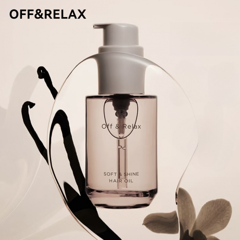 OFF&RELAX น้ำมันหอมระเหยดูแลเส้นผม ปรับปรุงความแห้งกร้านและความหยาบกร้าน