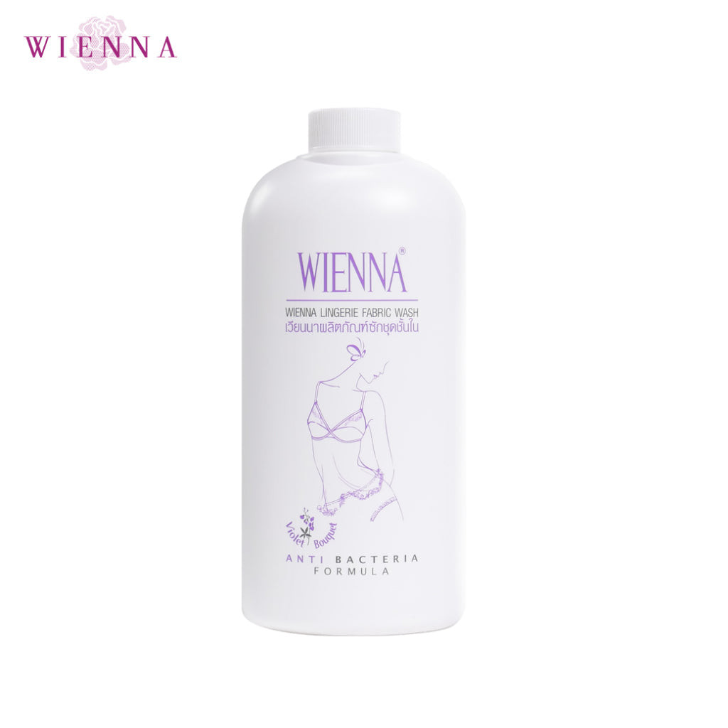 Wienna น้ำยาสำหรับซักชุดชั้นใน PACK 3 ขวด อ่อนโยนต่อเส้นใยผ้าและผิวหนัง ฝาเกลียว 120 มล. รุ่น DC1140