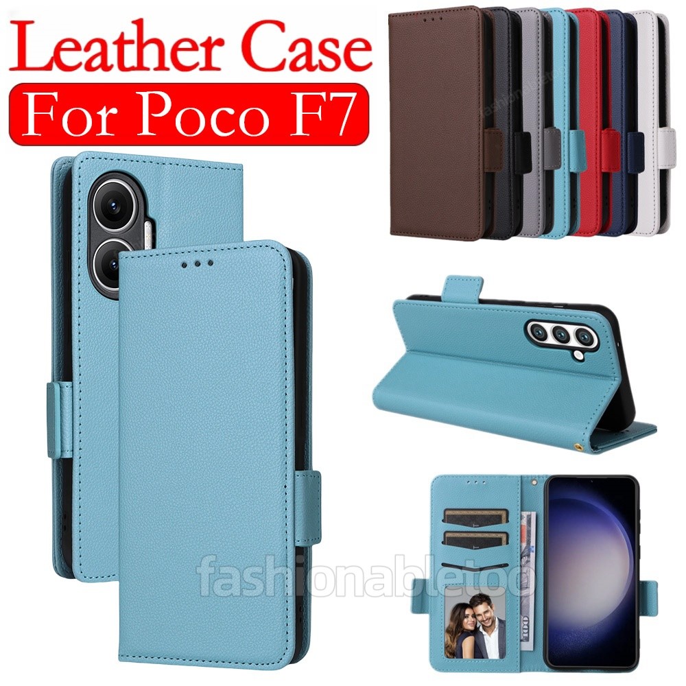สําหรับ PocoPhone F7 พลิกเคสโทรศัพท์หนังสําหรับ Xiaomi Poco F7 pro Ultra F7pro F7Ultra F 7 PocoF7 pr
