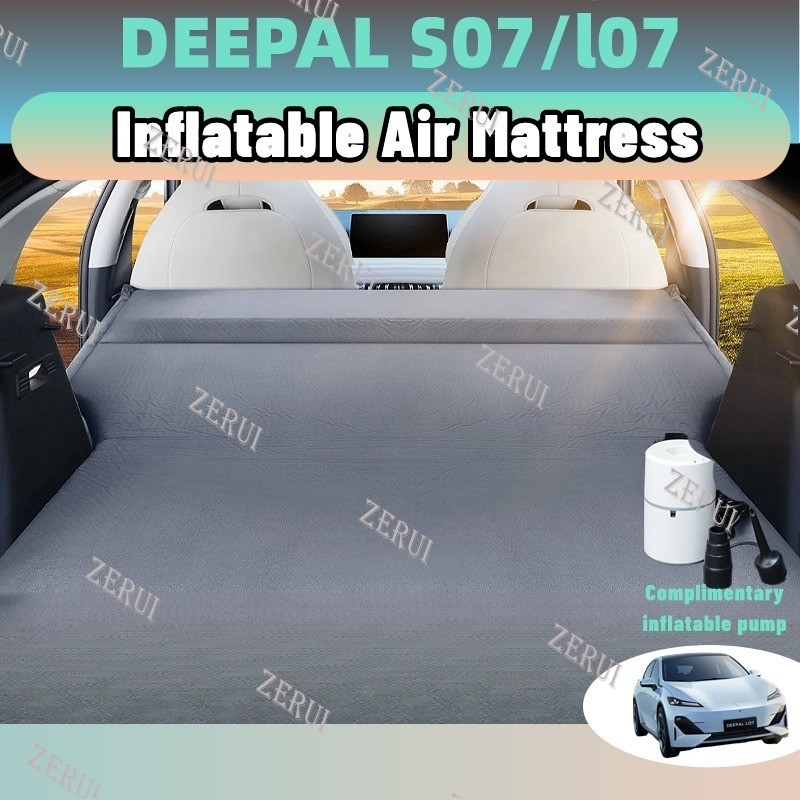 Zr สําหรับ Changan deepal s07 / l07 ที่นอนในรถ ที่นอนเป่าลม เตียงนอนในรถ 5 ซม. ฟองน้ําเป่าลมสําหรับน