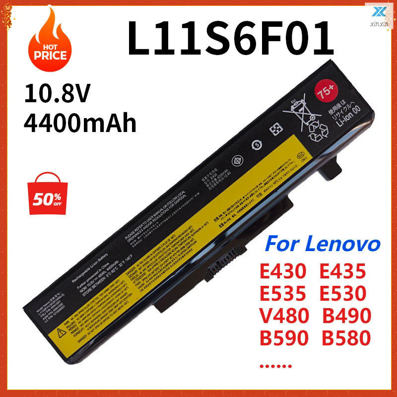 แบตเตอรี่แล็ปท็อปสำหรับ Lenovo B480 B485 B490 B580 b585 V480S B4400 B5400 V480 V480C E535 V580C E430