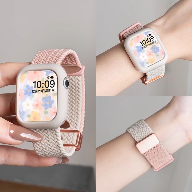 Kute สายถักสําหรับ Xiaomi Redmi Watch 4 3 Active สมาร์ทวอท์ชสายรัดข้อมือสําหรับ Xiaomi Mi Watch Lite สร้อยข้อมืออุปกรณ์เสริม