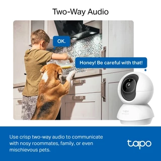 (มีส่งด่วน) TAPO C230 3K 5MP PAN/TILT AI HOME SECURITY WIFI CAMERA กล้องวงจรปิดภายใน