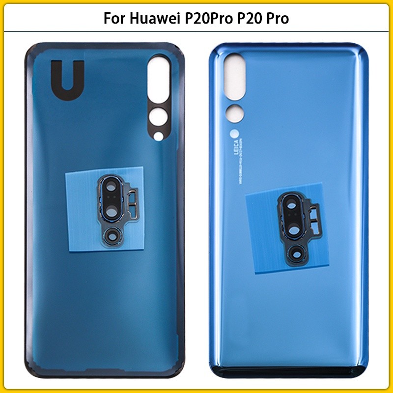 ใหม่สําหรับ Huawei P20 Pro P20Pro ฝาหลังแบตเตอรี่ด้านหลังประตู 3D แผงกระจก P20 Pro แบตเตอรี่กรณีเปลี่ยนเลนส์กล้อง ราคา ถูกที่สุด ดีลบีเคเค แกลเลอรีภาพที่ 5