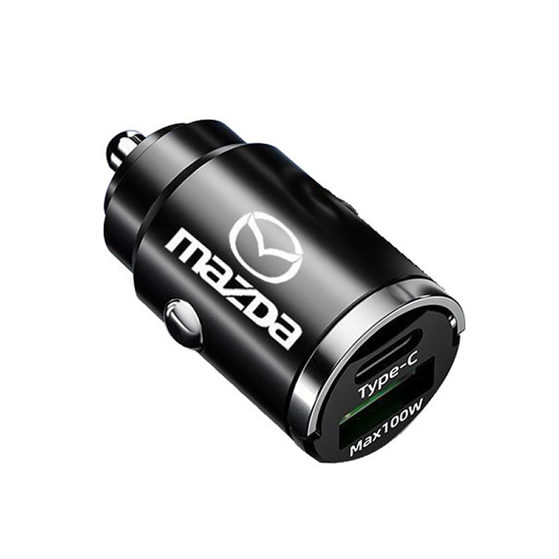CARCHE ที่ชาร์จในรถ หัวชาร์จเร็ว ที่ชาร์จในรถยนต์ 2พอร์ต USB 12V-100W สำหรับ Mazda ราคา ถูกที่สุด ดีลบีเคเค แกลเลอรีภาพที่ 9