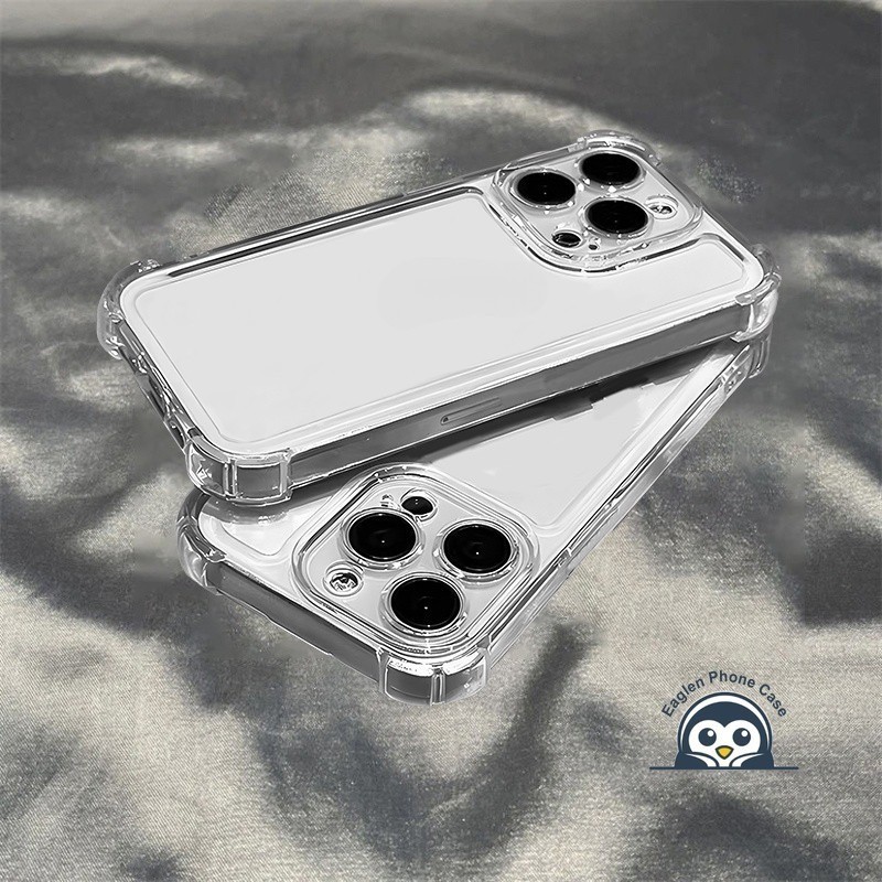 หรูหราสี่มุมเคสโทรศัพท์ใสสําหรับrealme C67 C65 C63 C61 12 Plus 12X Pro Plus 11X 11 5G Narzo 60X GT 6