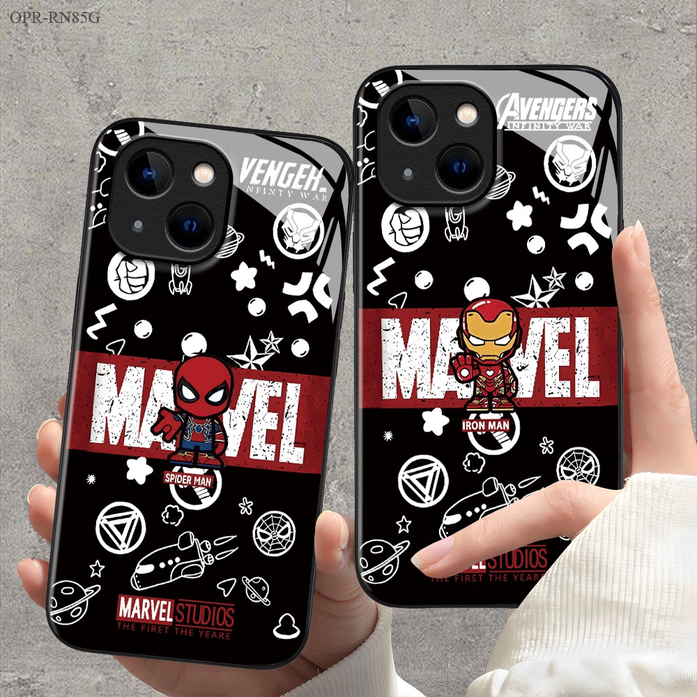 เคส For เคสแข็ง OPPO Reno 12 12F 11 11F 10 8 8T 8Z 7 7Z 6Z 6 5 4 2 4Z 2F F11 F9 F7 F5 Pro Youth 4G 5G ออปโป้ Glass BLK