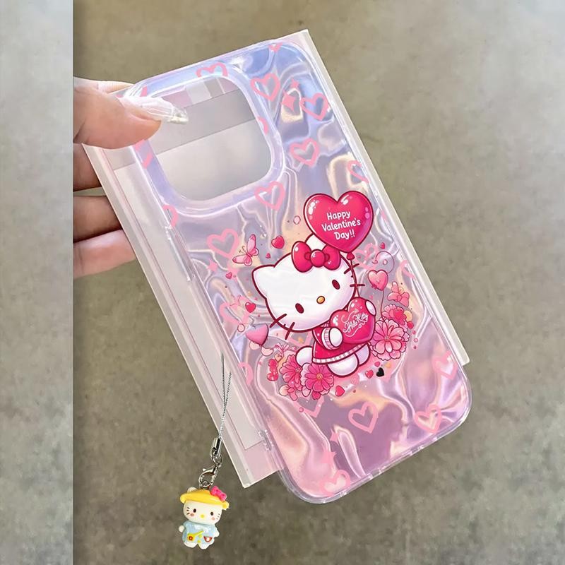 ดอกไม้ Hello Kitty ขนมหวานการ์ตูนสําหรับ Xiaomi Redmi 13C 14C A3 Pro A4 13 12 10C 12C Mi 14T 13T Pro
