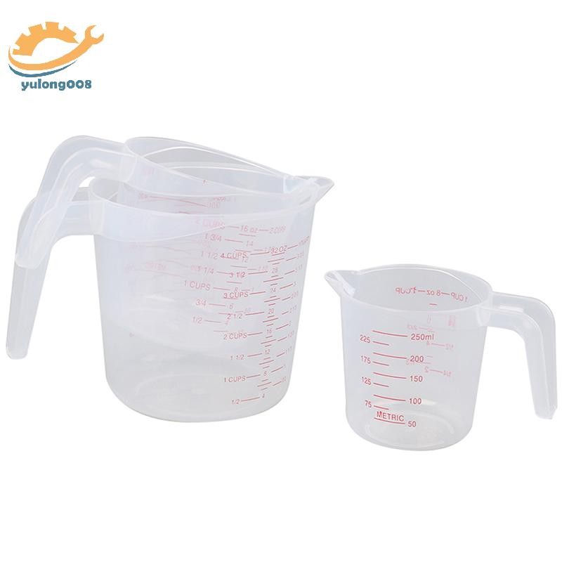 [MR] เหยือกตวงพลาสติกคุณภาพสูง ถ้วยสเกลความจุขนาดใหญ่ 25/500/1000ml TH ราคา ถูกที่สุด ดีลบีเคเค แกลเลอรีภาพที่ 2