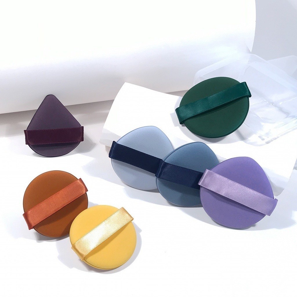 ชุดพัฟฟองน้ําแต่งหน้า แบบนิ่ม 7 ชิ้น ชิ้นพร้อมกล่องเก็บของหนาแห้งและเปียกนุ่มสุดๆ สำหรับรองพื้นแต่งหน้า G3103 - รูปที่ 5