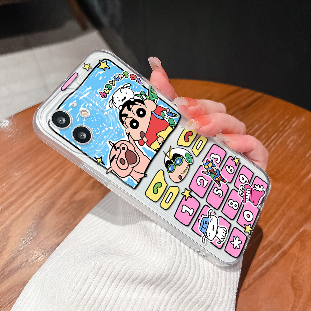 เคส For Xiaomi Redmi Mi 13C 12 12C 11 10 10C 10A A1 A2 9C 9T 9A 9 Poco C65 X6 M6 M5S Lite NE Pro 5G โปร่งใส Case TPU TKK - รูปที่ 2