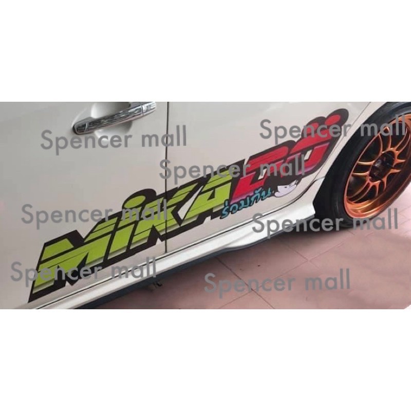 (Ready Stock) S377# 2pc Mikado Micky Thailand Vinyl Sticker