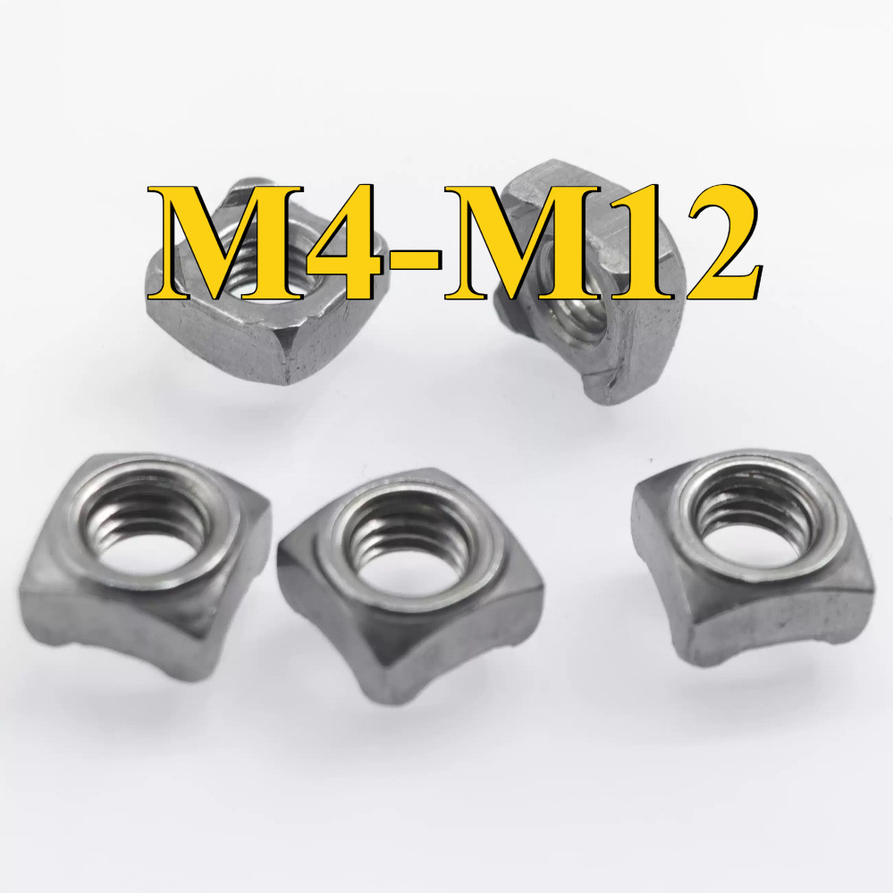 ลวดเชื่อมเหล็กคาร์บอน-เหลี่ยม M4/M5/M6/M8/M10/M12 [ST-DM] (Y18)