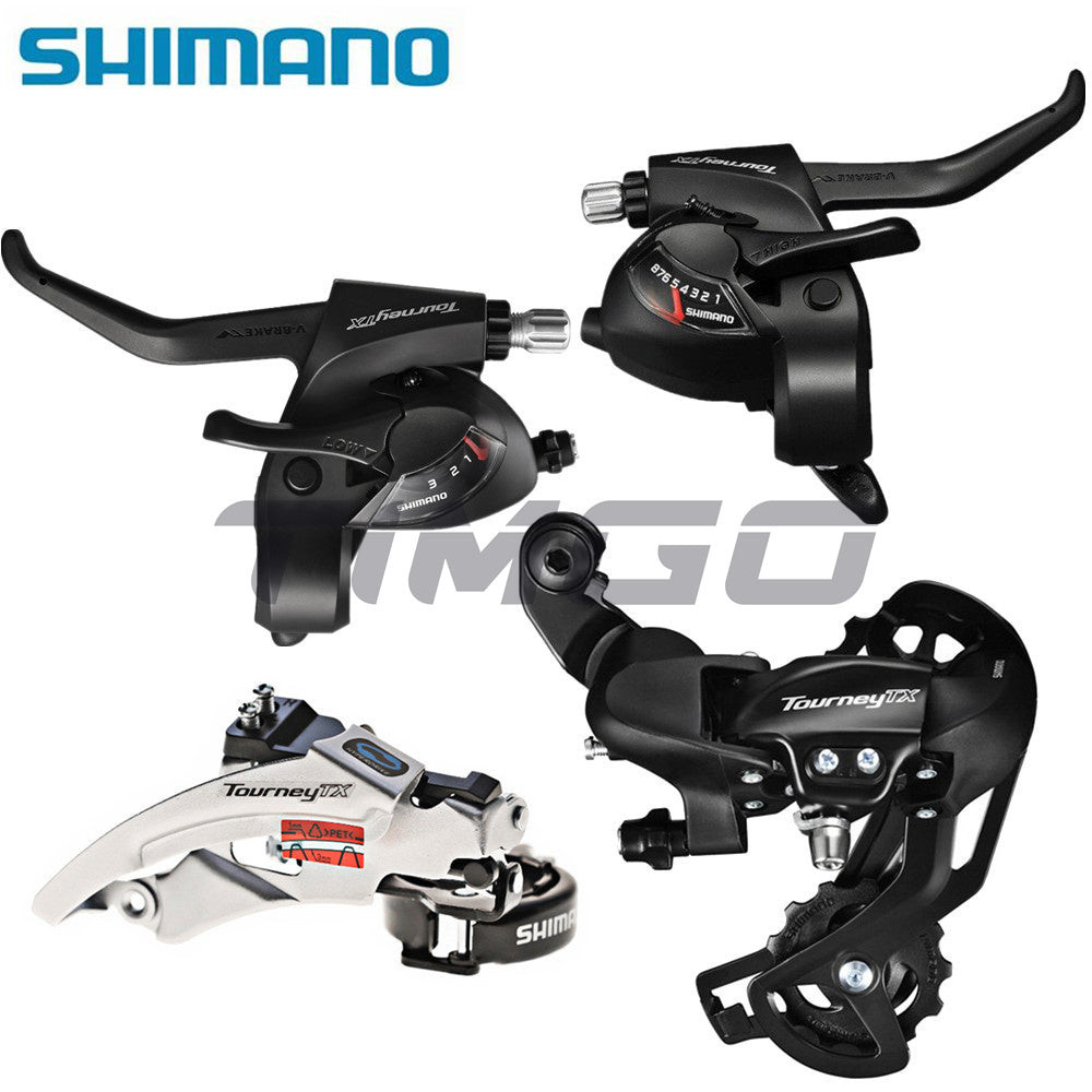 Shimano TourneyTX TX800 จักรยานเสือภูเขา 38 ความเร็ว Derailleur Build Kit ชุด FD-TX800 RD-TX800 สับจ
