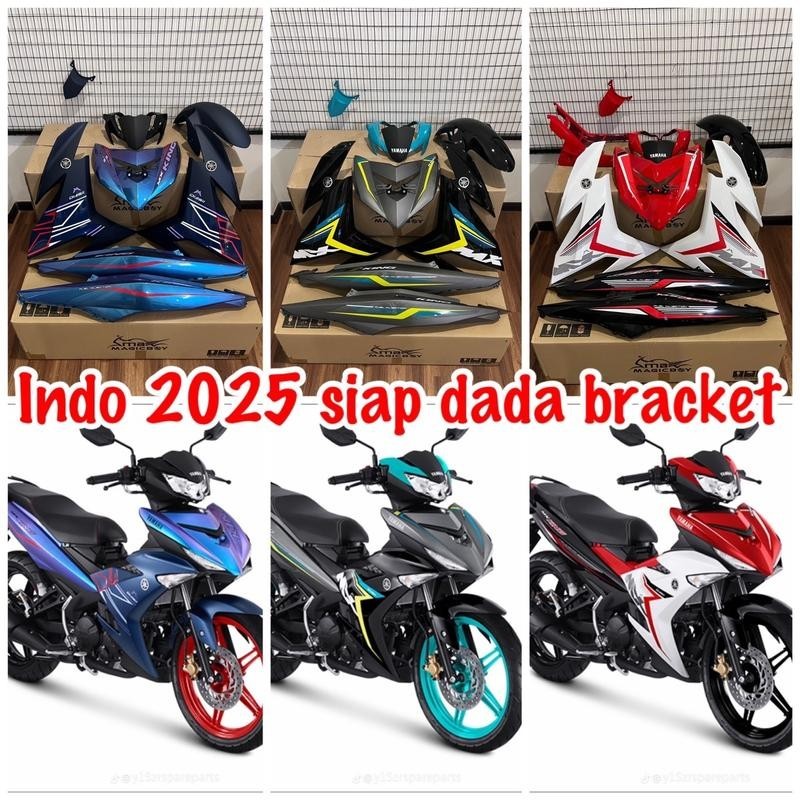 2025 COVERSET Y15 V1 V2 V3 MX KING ขายึด dara 2025 indo MX king