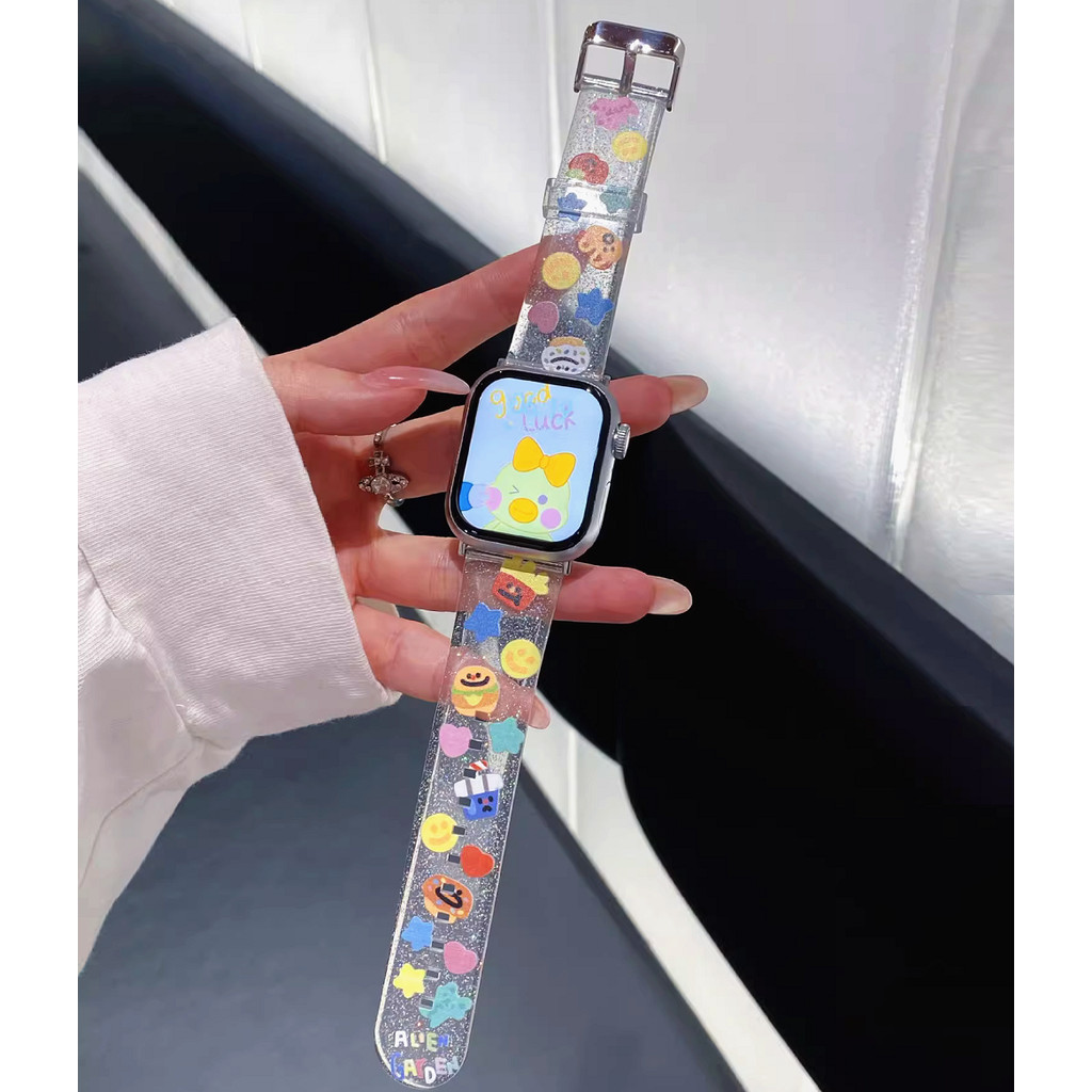 Clear Fresh Strap For Redmi Watch 5 active สาย TPU Redmi Watch 5 lite สาย clear Redmi Watch 5 สาย Redmi watch 3 active สาย Plastic Redmi watch 3 lite / Redmi watch 3 Strap / Redmi Watch 4 สาย mi band 9 pro / mi band 8 pro สาย Redmi Watch 5 Active Strap