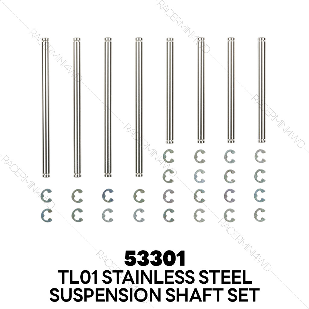 TAMIYA TL-01 Stainless Steel Suspension Shaft Set 53301