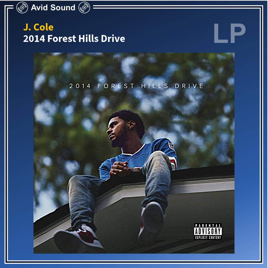 แผ่นเสียง J. Cole 2014 Forest Hills Drive ใหม่ ซีล J. Cole Vinyl LP