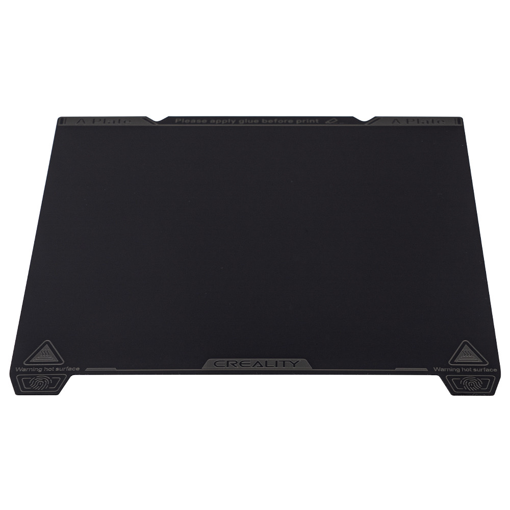 [จัดส่งรวดเร็ว] Creality K1 Max PEI Smooth Build Plate 315x310mm-ไม่มีแผ่นแม่เหล็กนุ่ม Easy Model Re