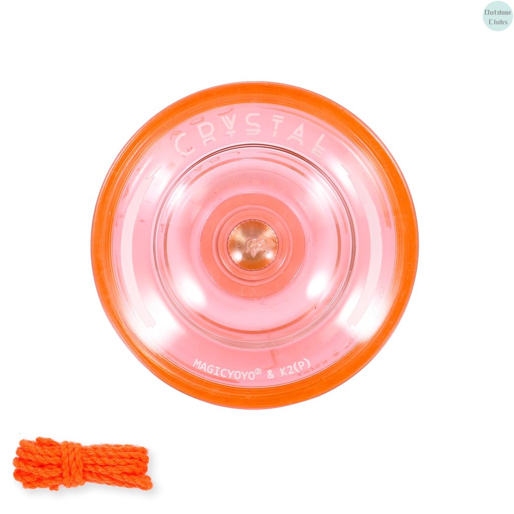 [คลับกลางแจ้ง] MagicYoyo K2P โยโย่ตอบสนองสําหรับเด็ก โยโย่เริ่มต้นพร้อมเพลาเหล็กแบริ่งแคบ ABS Body Looping Play