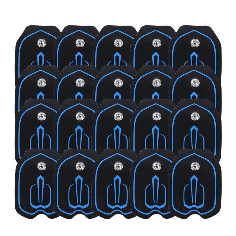 5*7 ซม.เจลกาว Tens Electrodes Digital Therapy เครื่องนวด Stimulator Pain Relief Electrode pad อุปกรณ์เสริม
