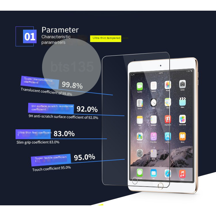 สําหรับ Huawei MediaPad X1 7.0/ MediaPad X2 7.0,GEM-702L, GEM-703L แท็บเล็ตกระจกนิรภัยปกป้องหน้าจอ