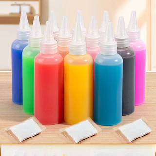 พร้อมส่ง จําลองหม้อไฟ DIY ของเล่นทำอาหาร ชุดเยลลี่ อาหารจำลอง ชุดเจลปั้นน้ำ Magical Water วัสดุความปลอดภัย ของเล่นเด็ก