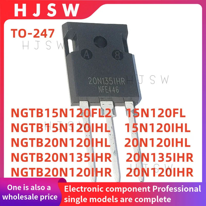 1-5PCS NGTB15N120FL2 15N120FL NGTB15N120IHL 15N120IHL NGTB20N135IHR 20N135IHR NGTB20N120IHR 20N120IH
