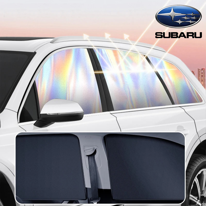 SUBARU Outback Forester XV WRX Wagon Sedan BRZ ผ้าม่านกันแดดแม่เหล็กสำหรับรถยนต์