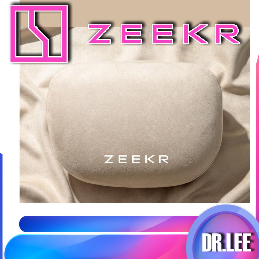 [พร้อม] zeekr 009รถยนต์หนังนิ่มพนักพิงศีรษะที่นั่งคอหมอน zeekr X ภายในเอวหมอน8W6M