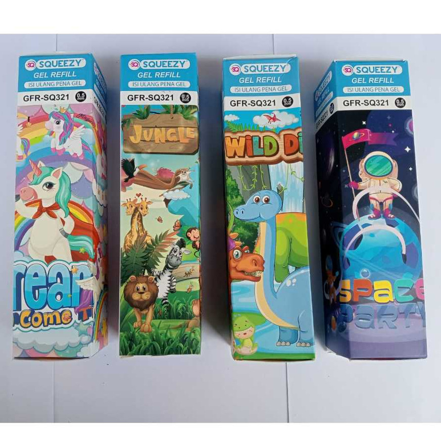 RGT - ปากกาเจลแฟนซี 1 แพ็ค / 20 ชิ้น 0.5 MM SQ321