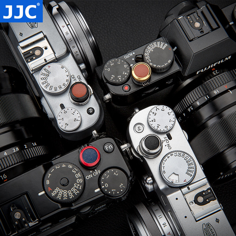 [อุปกรณ์เสริม Fujifilm] JJC ปุ่มชัตเตอร์กล้องเหมาะสําหรับ Fuji X100VI XT5 XPRO3 X100T XM5 XT20 XT50 