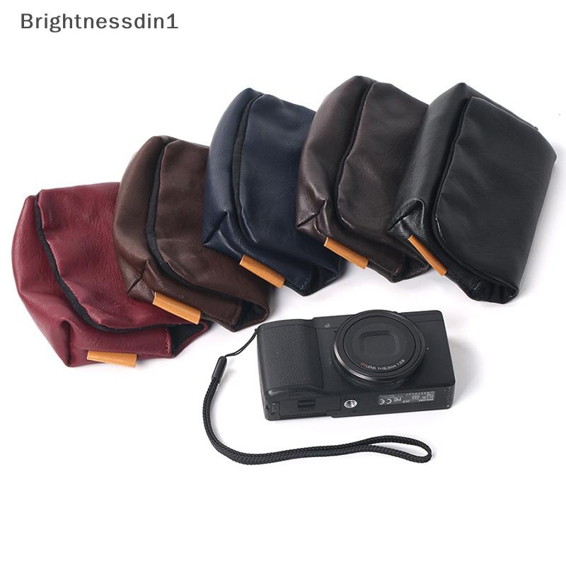 [Brightnessdin1] กระเป๋ากล้อง Soft Case สําหรับ Leica Olympus TG-5 SONY H60 ZV1 Panasonic LX10 TZ90 TZ85 Nikon W300 W100 AW130 RICOH GRII Boutique