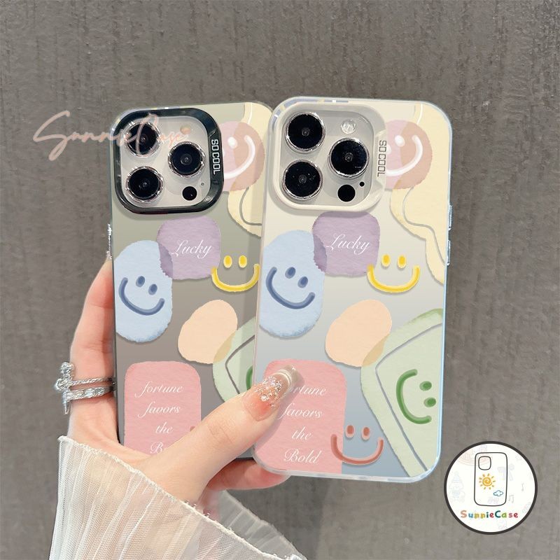 รอยเปื้อน รอยยิ้ม สำหรับ Redmi A2 10C 9A 12 10A 9C 9T 9 A10 12C Note 11 8 10 13Pro 9 11s 10s 12 Max Mi 11 นุ่มนวล เคส