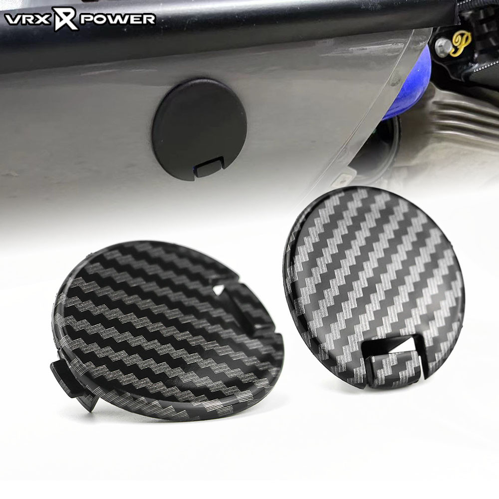 สําหรับ VESPA GTS 310 300 150 GTV HPE สปอยเลอร์ปลั๊กฝาครอบ พาสติกปิดสวิงอาร์ม หมวกพลาสติกคู่