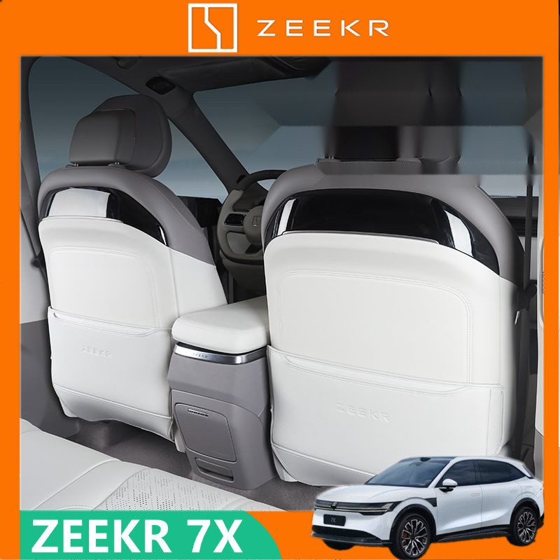 Zeekr ซีเคอร์ 7X แผ่นป้องกันการเตะ, แผ่นกันรอยขีดข่วนที่นั่งด้านหลัง, แผ่นป้องกันสิ่งสกปรกพนักพิง, อุปกรณ์ปรับเปลี่ยนภาย